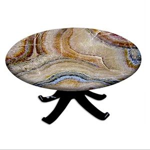 Marble pattern tablecloth